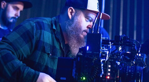 Camera crew at work