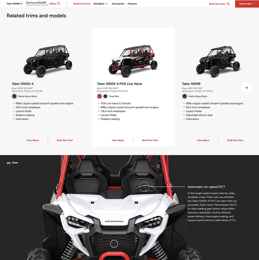 Honda Powersport Card