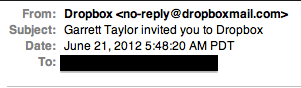 Fake Dropbox Invite.png A fake Dropbox invitation virus
